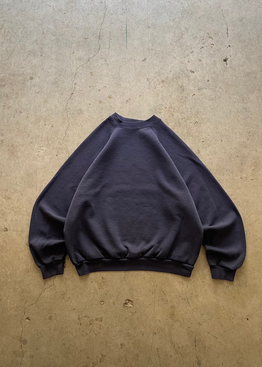 1990S NAVY FADED SWEATSHIRT - XL