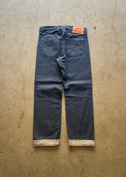 2000S LEVIS 501 STRAIGHT LEG DENIM JEANS - 32X32
