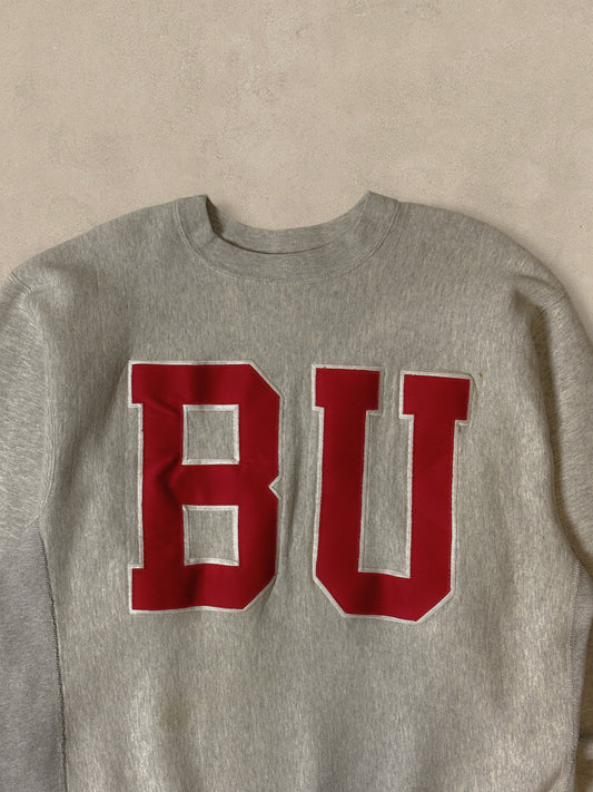 1990 - GREY UNIVERSITY SWEATSHIRT - XXL