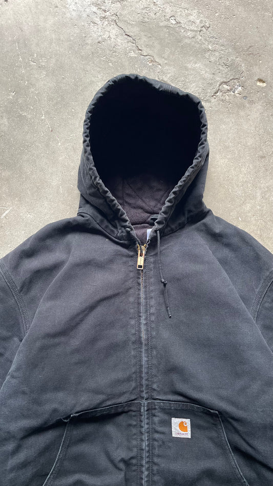 2000S CARHARTT ACTIVE JACKET BLACK - XL