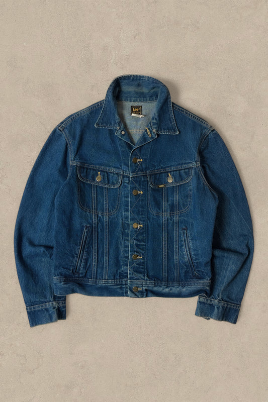 1990S - LEE DENIM TRUCKER JACKET - L (44R)