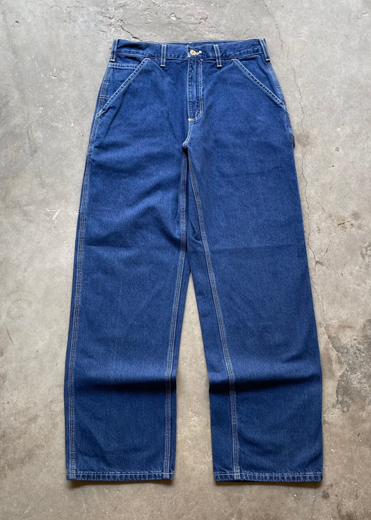 1990S CARHARTT DARK WASHED JEANS - 30X30