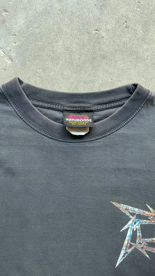 1990S FADED METALLICA BAND TEE - XL