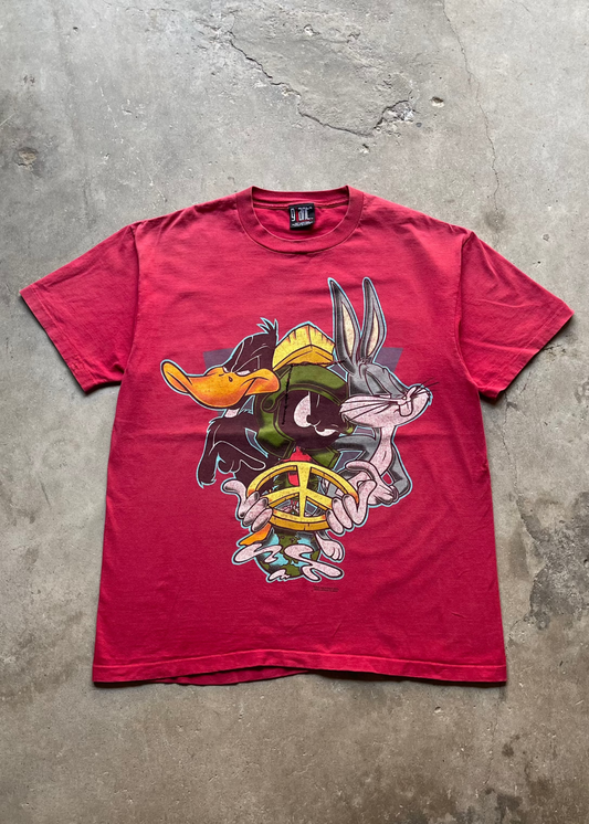 1990S LOONEY TUNES WORLD PEACE TEE - XL