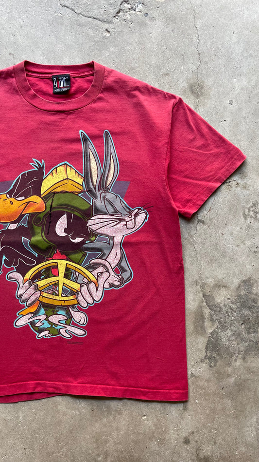 1990S LOONEY TUNES WORLD PEACE TEE - XL