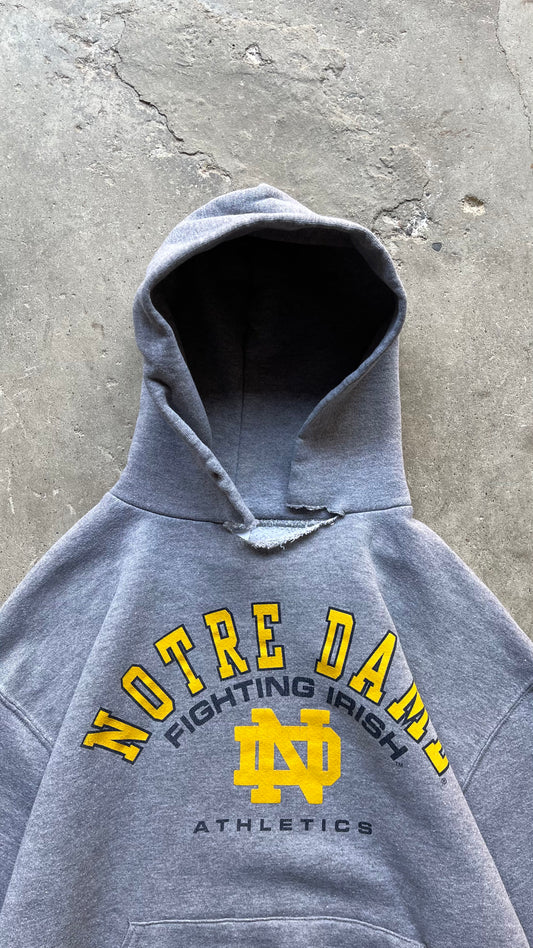 1990S RUSSELL ATHLETICS NOTRE DAME HOODIE - M