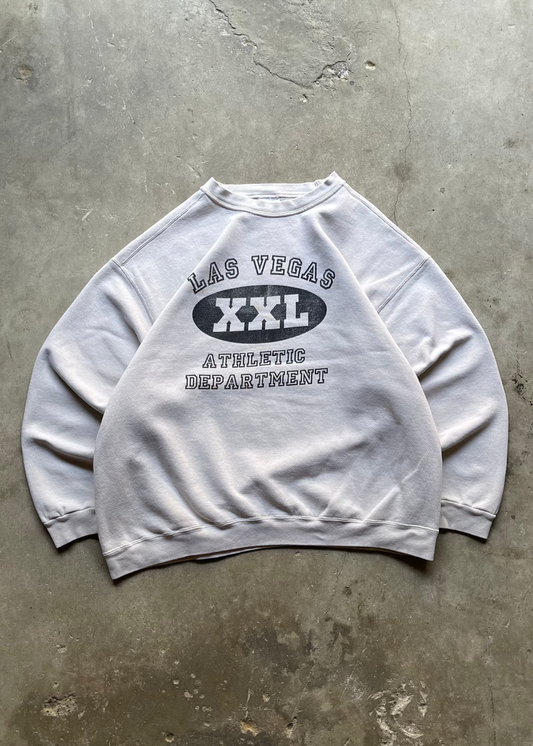 1990S LAS VEGAS XXL ATHLETICS CREW - XL