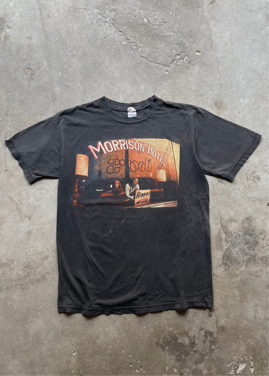 1990S FADED THE DOORS MORRISON BAND TEE - XXL
