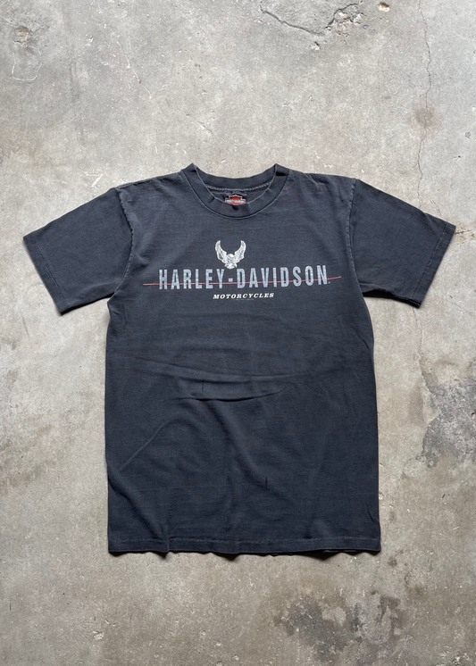 2000S HARLEY DAVIDSON FADED TEE - M