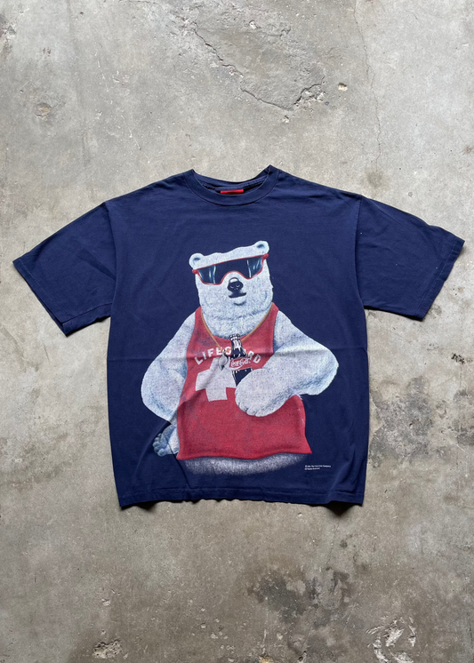 1990S COCA-COLA POLAR BEAR PROMO TEE - XL