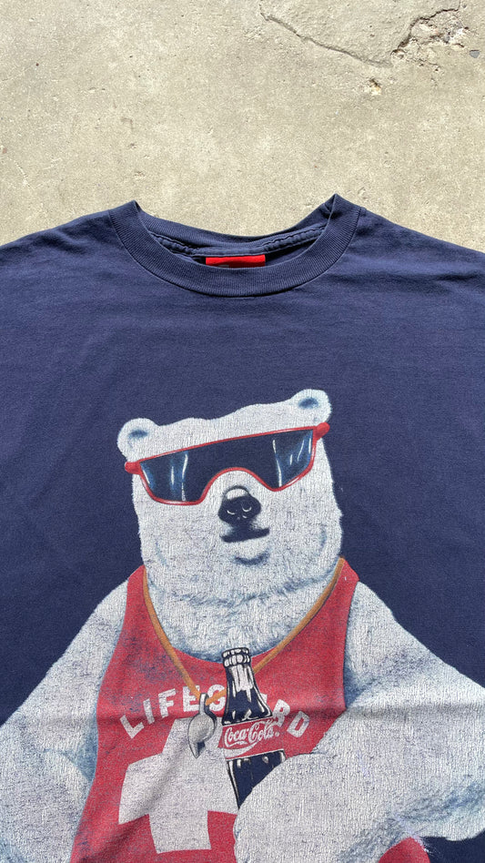 1990S COCA-COLA POLAR BEAR PROMO TEE - XL