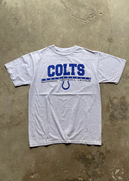 1990S NFL INDIANA COLTS SPORTS TEE - L