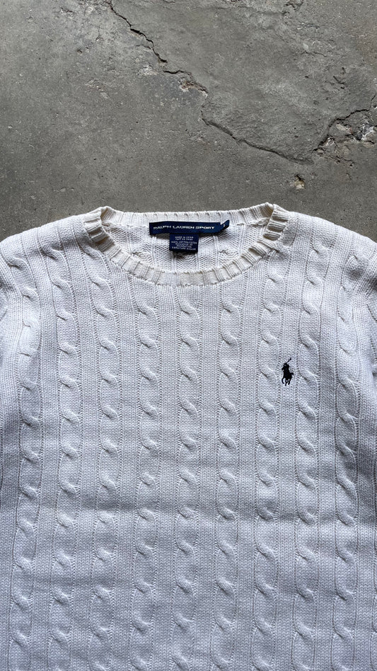 2000S POLO RALPH LAUREN KNIT SWEATER WOMENS - L