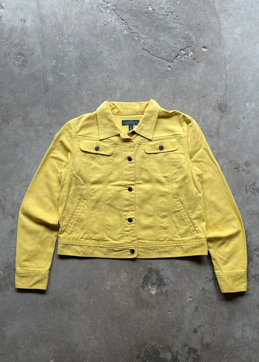 2000S POLO RALPH LAUREN CROPPED JACKET WOMENS - XL