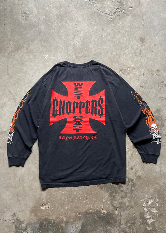 2000S BIKER ORANGE COUNTY CHOPPERS LONGSLEEVE - XL