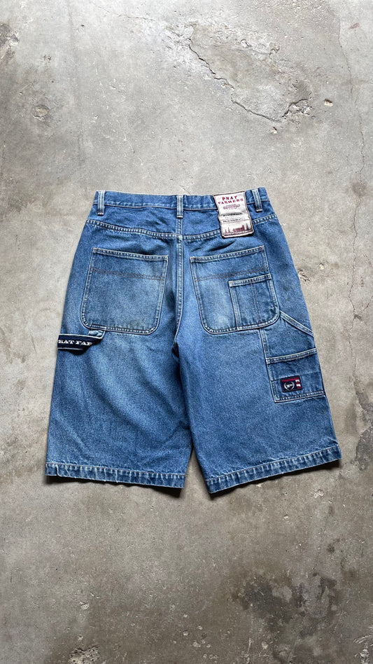 2000S PHAT FARM CARPENTER DENIM SHORTS - 30