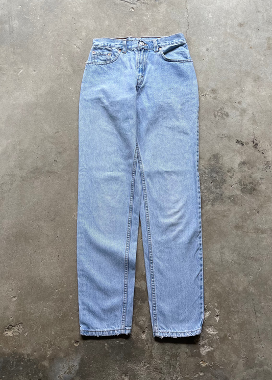 1990S LEVIS 550 "TAPERED LEG" DENIM JEANS - 28 x 32