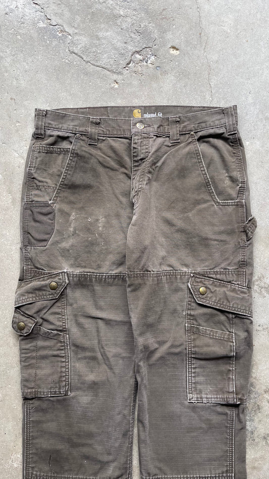 2000S CARHARTT DOUBLE KNEE CARGO PANTS - 34 x 30