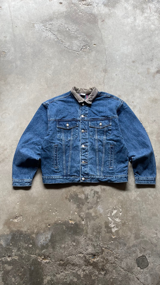 2000S DISNEY DENIM JACKET - L