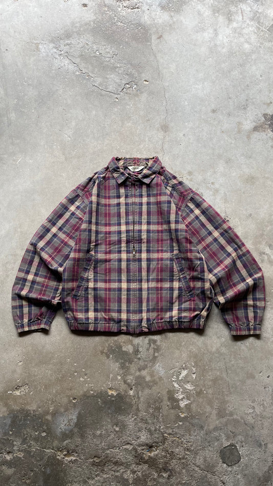 2000S EDDIE BAUER PLAID JACKET - M