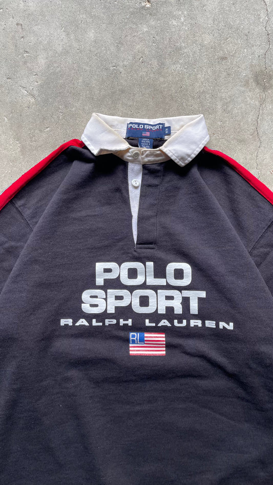 2000S POLO SPORT RALPH LAUREN RED/BLACK - M