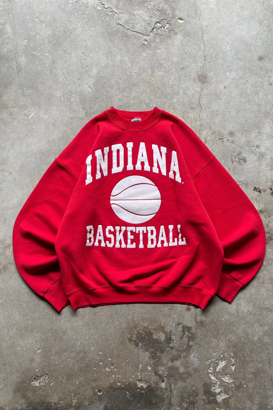 1990S INDIANA BASKETBALL SWEATSHIRT RED - XL