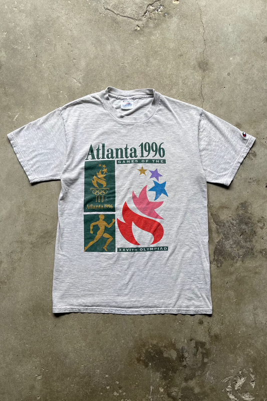 1990S ATLANTA OLYMPICS TEE GREY - M