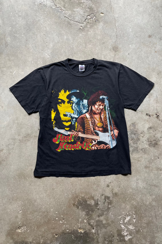 2000S JIMMY HENDRIX TEE BLACK - L