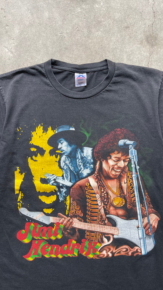 2000S JIMMY HENDRIX TEE BLACK - L