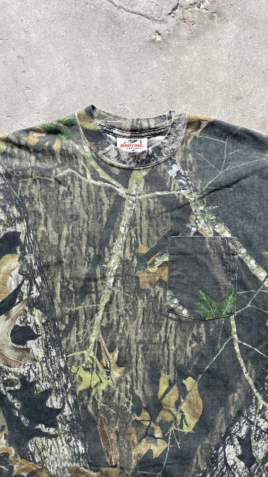 1990S MOSSY OAK REALTREE TEE - L