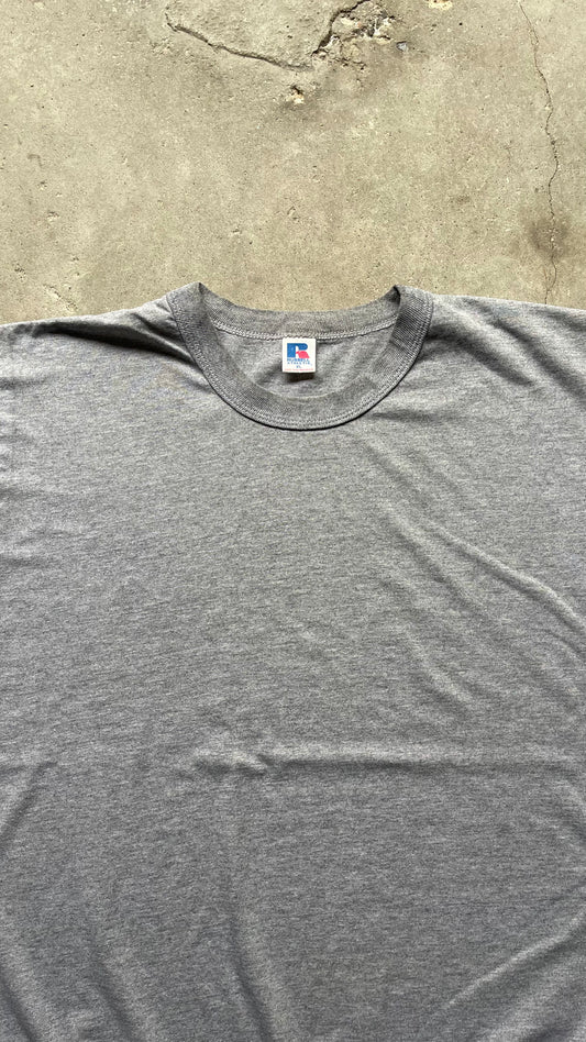 1990S RUSSELL ATHLETIC TANK TEE GREY - XL