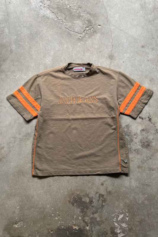 2000S JNCO TEE BROWN/ORANGE - L