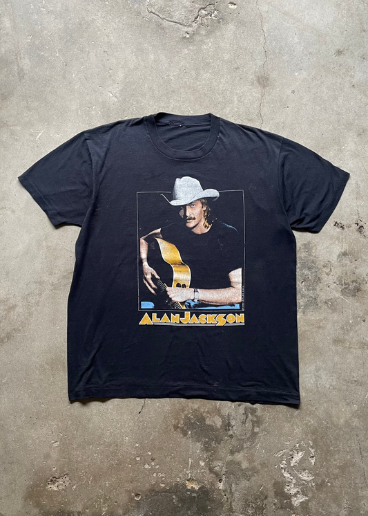 1990S ALLAN JACKSON TEE BLACK - L