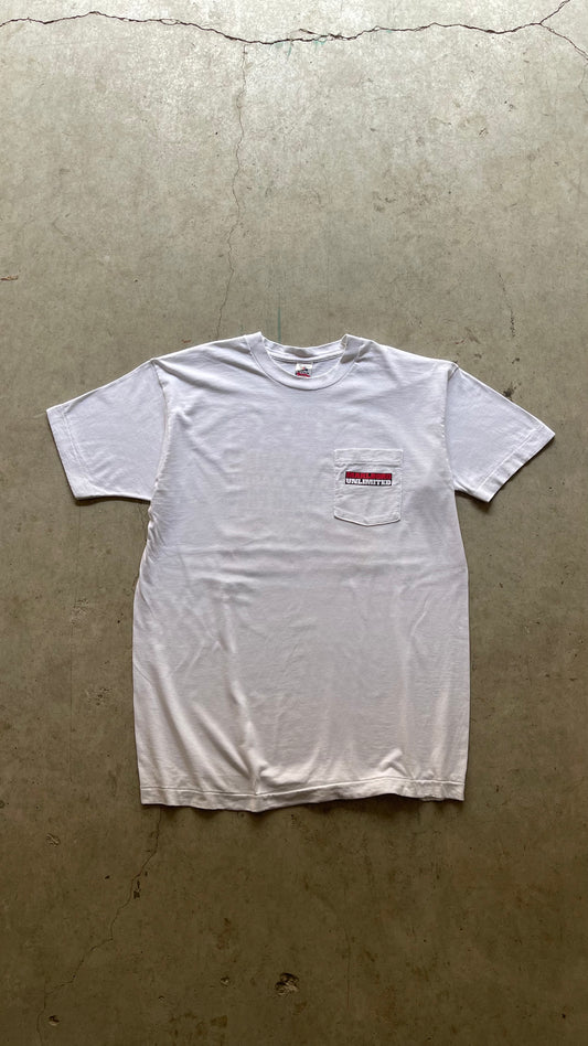 1990S MARLBORO POCKET WHITE TEE - XL