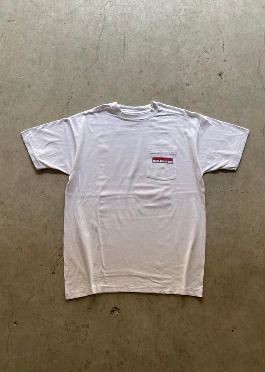 1990S MARLBORO POCKET WHITE TEE - XL
