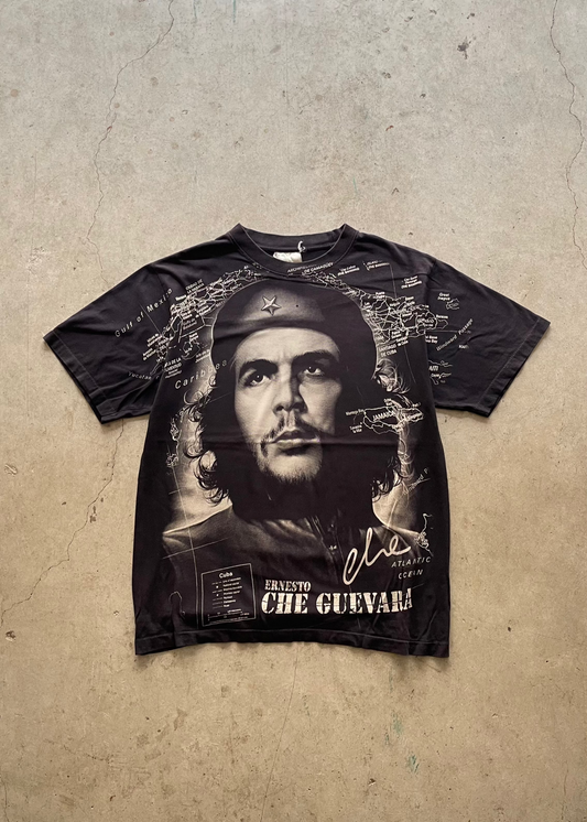 1990S CHE GUEVERA BLACK TEE - L
