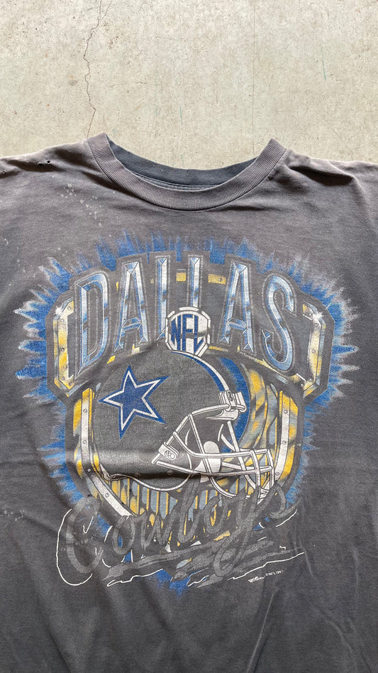 1990S FADED DALLAS COWBOYS TEE - XL
