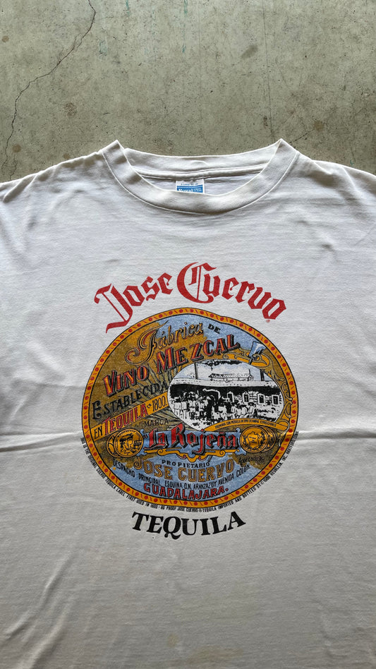 1990S JOSE CUERVO WHITE TEE - XL