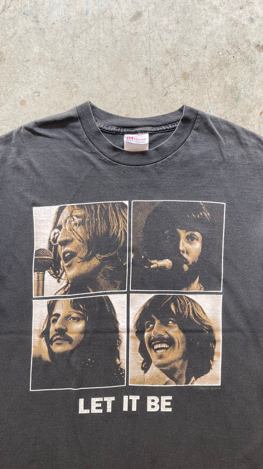 2000S "THE BEATLES" BLACK TEE - L