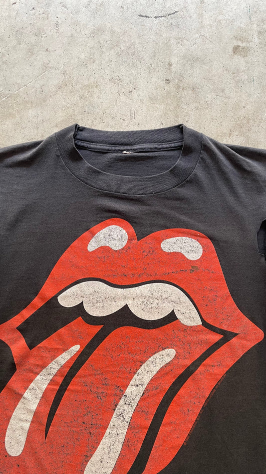 1990S "ROLLING STONES" DISTRESSED TEE - S