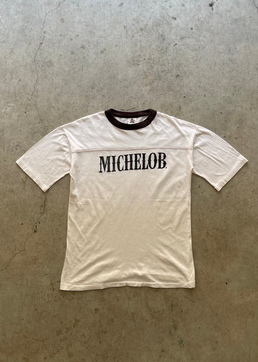 1980S MICHELOB BEER TEE - L