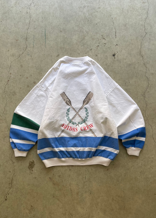 1980S ADIDAS ROWBOAT SWEATHSIRT - L