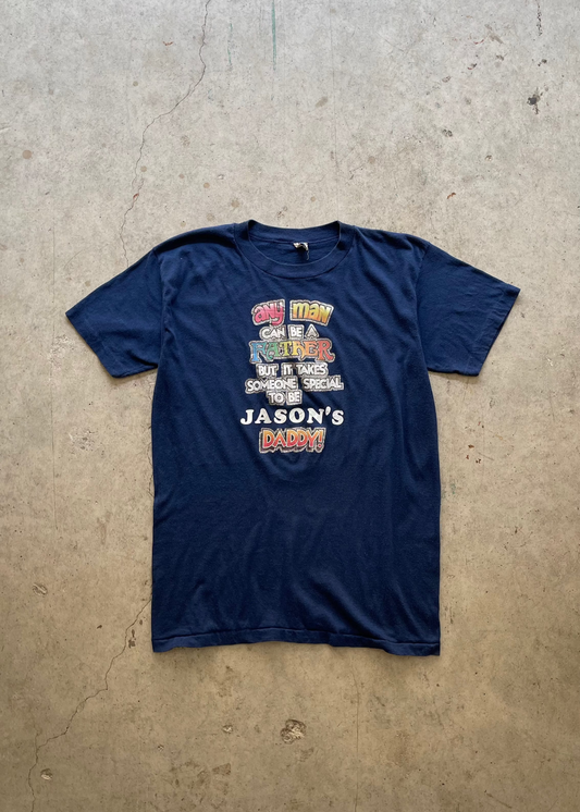 1990S DAD FUNNY TEE - L