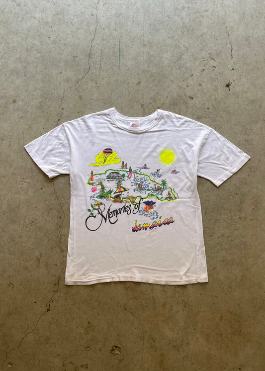 1980S JAMAICA VACATION TEE - L