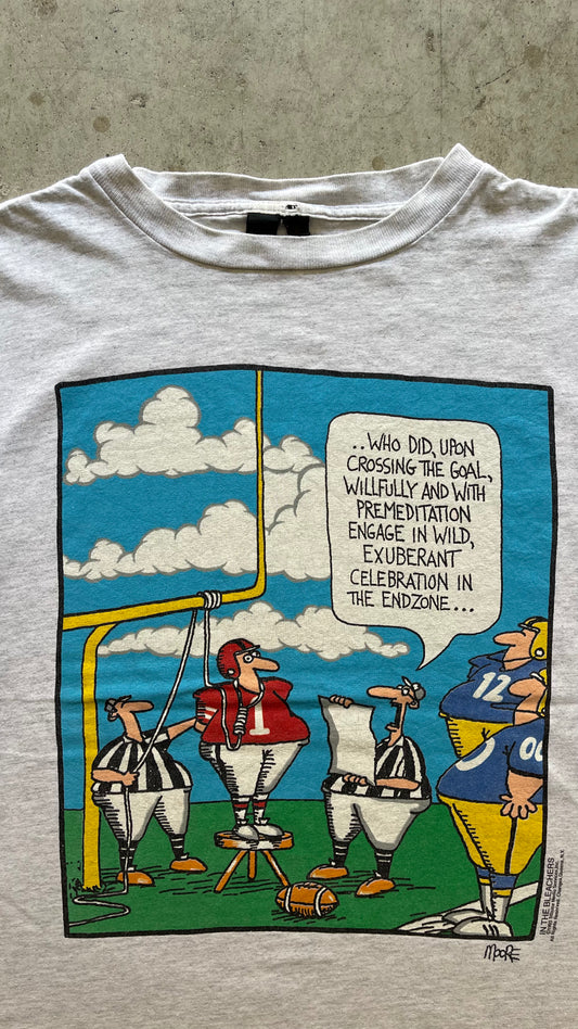 1990S FOOTBALL WHITE TEE - XL