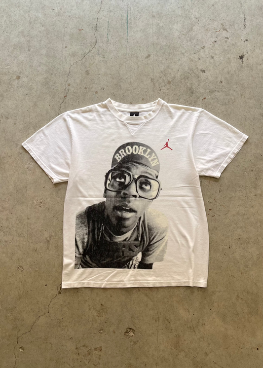 2000S SPIKE LEE X JORDAN WHITE TEE - M