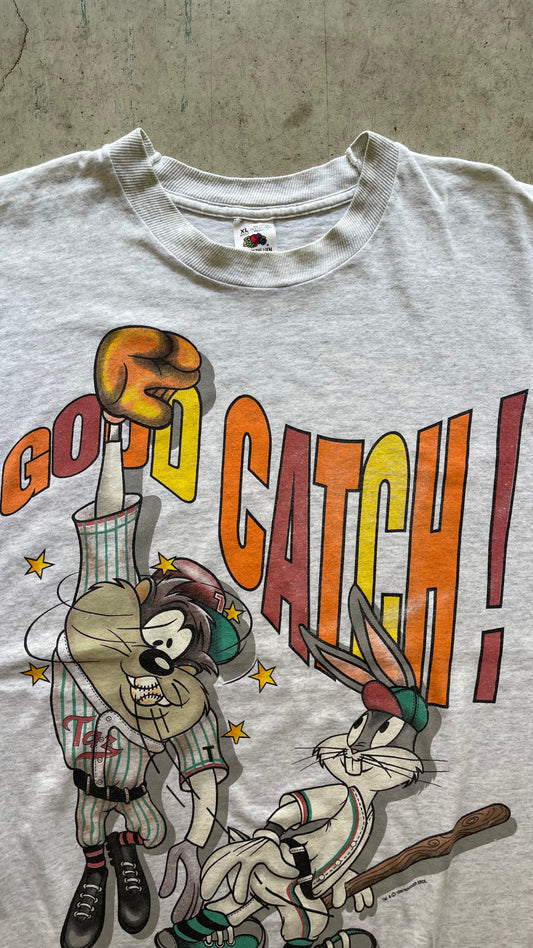1990S LOONEY TUNES BASEBALL TEE - XL