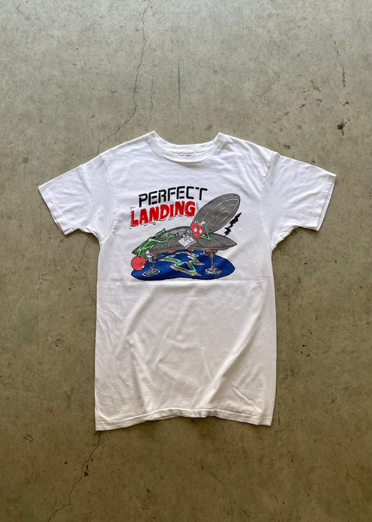 1980S "PERFECT LANDING" ALIEN TEE - L