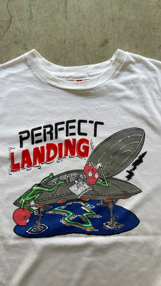 1980S "PERFECT LANDING" ALIEN TEE - L