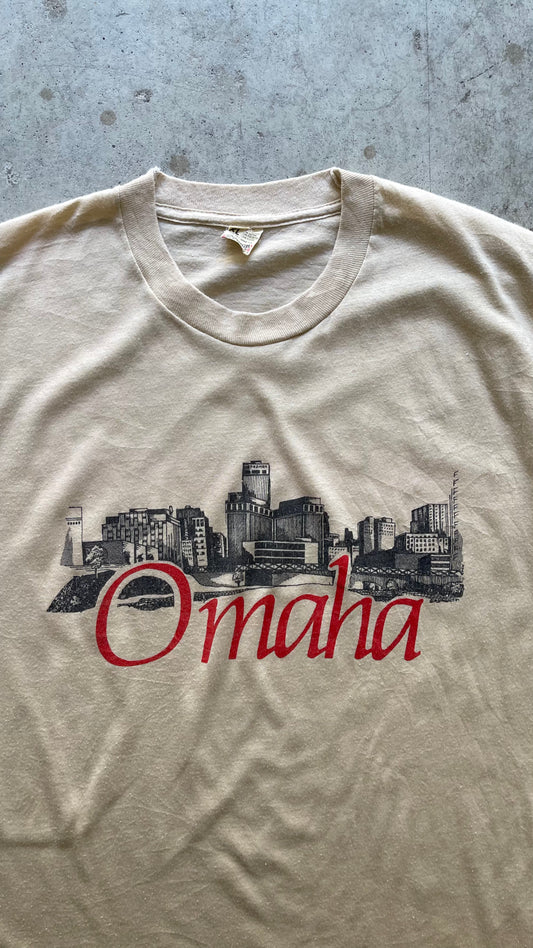 1980S "OMAHA" VACATION TEE - XL